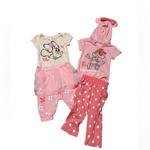 4 Piece Minnie Mouse Outfit
